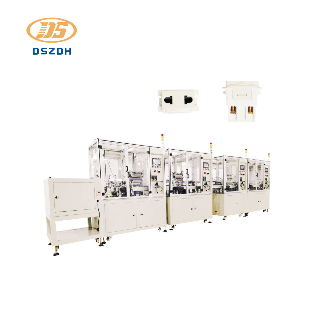 Two Plug Socket Automatic Assembly Machine