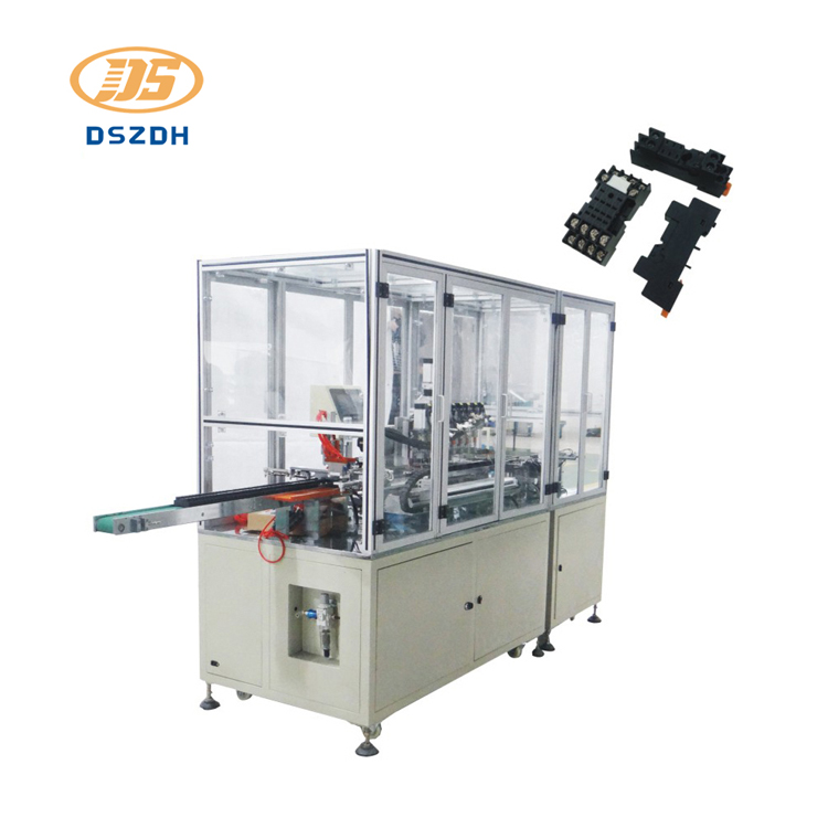 Relay Base Testing And Screw Locking Machine